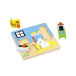 LENA Tanuló játék Gyerekszoba fa puzzle LENA Tanuló játék Gyerekszoba fa puzzle
