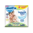 Molfix Popsitörlő Izotóniás, Triopack kupakos Molfix Popsitörlő Izotóniás, Triopack kupakos