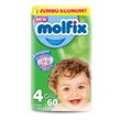 Molfix pelenka Jumbo (4-es) 7 - 14 kg Molfix pelenka Jumbo (4-es) 7 - 14 kg