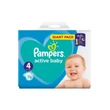 Pampers Active Baby pelenka megújult Giant Pack (4-es) 9 - 14 kg Pampers Active Baby pelenka megújult Giant Pack (4-es) 9 - 14 kg