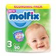 Molfix pelenka Giant (3-as) 4 - 9 kg Molfix pelenka Giant (3-as) 4 - 9 kg