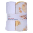 DuetBaby Takaró Plüss, 2 db-os, bézs/fehér 80 * 90 cm DuetBaby Takaró Plüss, 2 db-os, bézs/fehér 80 * 90 cm
