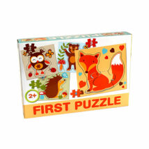 D-Toys Tanuló játék Baby puzzle, erdei állatok