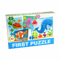 D-Toys Tanuló játék Baby puzzle, tengeri állatok