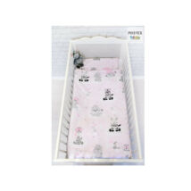 Pihetex Gyermek ágynemű szett Bébi méret, Afrikai álom, rózsaszín 70 * 90 cm