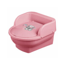 Maltex Bili WC formájú, rózsaszín, maci minta