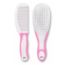 Lorelli Fésű-kefe Szett, rózsaszín