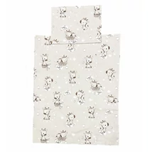 BabyBruin Gyermek ágynemű szett Bézs zsiráf 90 * 135 cm