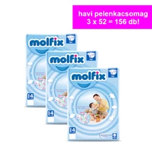 Molfix Havi pelenkacsomag Jumbo (4-es) 7 - 14 kg