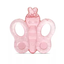 Lorelli Hűtőrágóka Rózsaszín pillangó 3+ hó