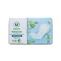 U Nature Lady Inkontinencia betét 39 cm, védőgáttal (méret: maxi)