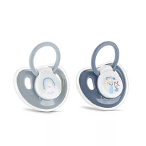 Lorelli My Friend Játszócumi Kupakos, 2db-os, Kék maci szilikon cseresznye (méret: 1) 0+ hó