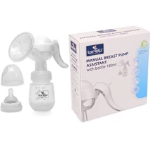 Lorelli Mellszívó Assistance, 180 ml-es cumisüveggel