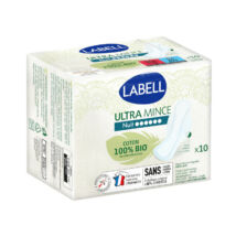 Labell Egészségügyi betét Ultra Night Bio, Csomagolás sérült! szárnyas (méret: éjszakai)