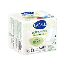 Labell Egészségügyi betét Ultra Mince Bio szárnyas (méret: normál)