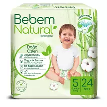 Bebem Natural pelenka (5-ös) 11 - 18 kg