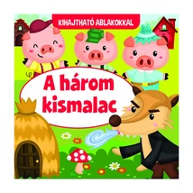 Szalay könyvek Kartonkönyv A három kismalac - kihajtható ablakokkal