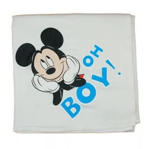 Disney Baby Textilpelenka Mickey Mouse Oh Boy! mintás 70 * 70 cm