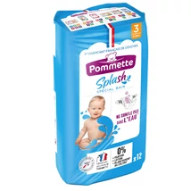 Pommette úszópelenka Splash, tépőzáras (3-as) 4 - 9 kg