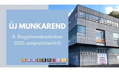 Szeptembertől új munkarend a Nagykereskedésben