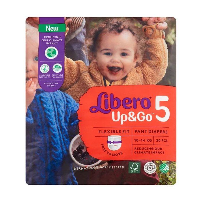 Libero UP&GO bugyipelenka (5-ös) 10 - 14 kg