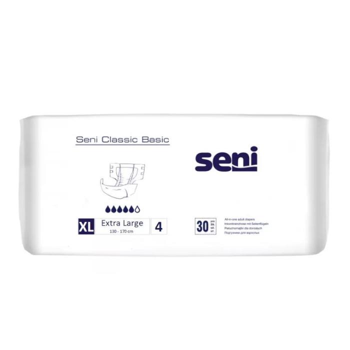 Seni Classic Basic Felnőttpelenka (méret: XL) Légáteresztő 130 - 170 cm