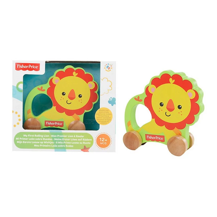 Fisher Price Tanuló játék Gurulós Oroszlán - Csomagolás sérült!