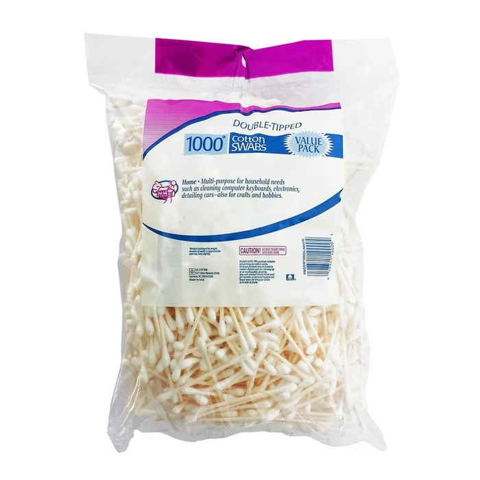 CottonSWABS Fültisztító Gazdaságos, papírszárral