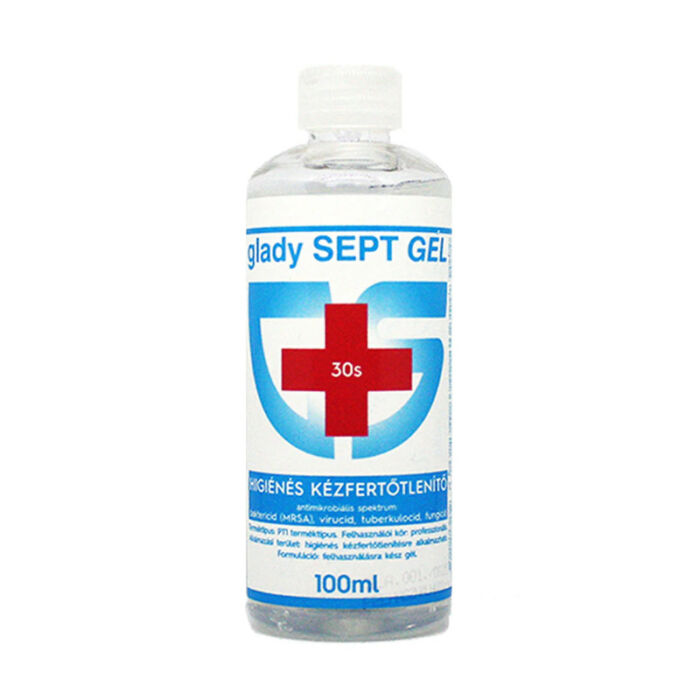 Glady SEPT Kézfertőtlenítő gél Antibakteriális, viruicid