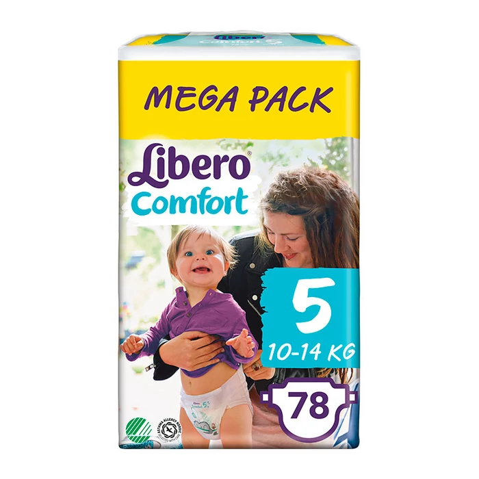 Libero Comfort pelenka MegaPack, kiárusítás (5-ös) 10 - 14 kg