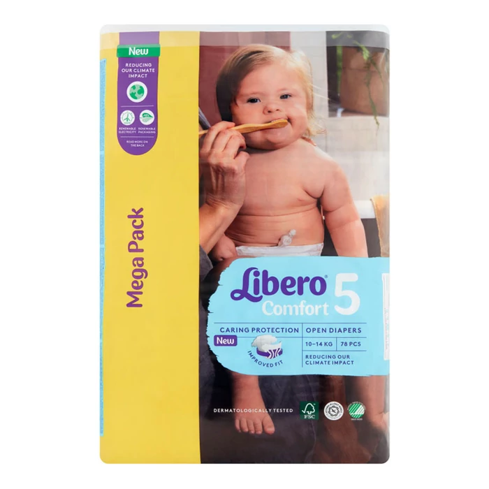 Libero Comfort pelenka MegaPack (5-ös) 10 - 14 kg