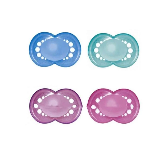 Mam Játszócumi Classic/Crystal latex lapított (méret: 2) 6+ hó
