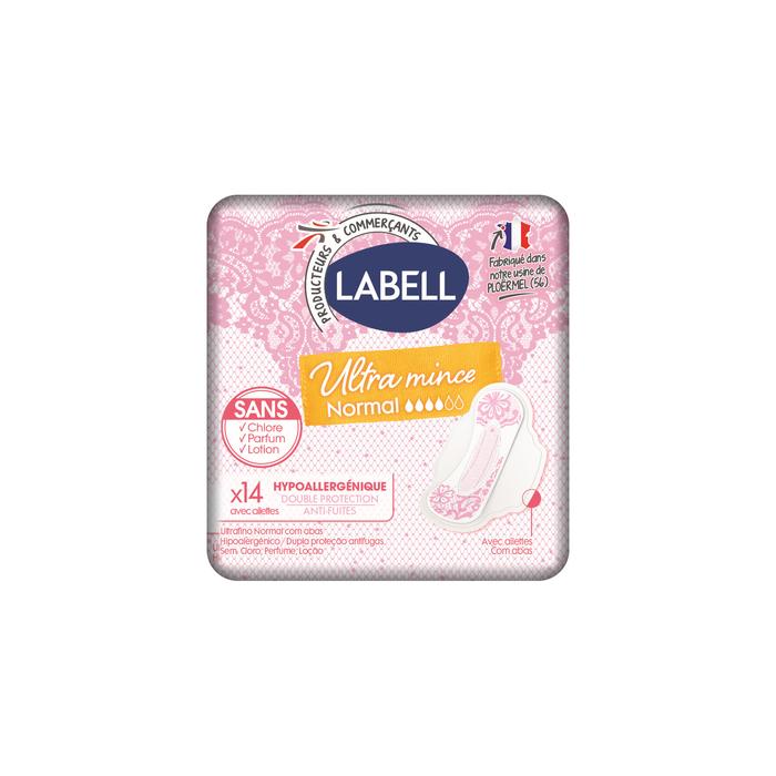 Labell Egészségügyi betét Ultra Mince szárnyas (méret: normál)