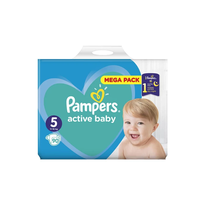 Pampers Active Baby pelenka MegaPack (5-ös) 11 - 16 kg