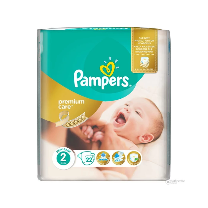 Pampers Premium Care pelenka (2-es) 3 - 6 kg