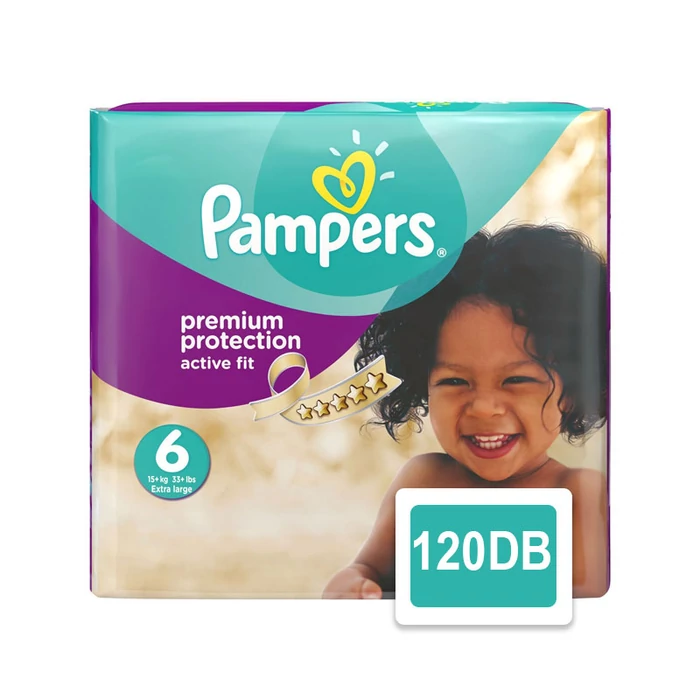 Pampers Premium Protection pelenka Active Fit (6-os) 15+ kg
