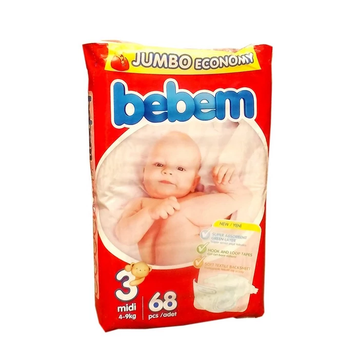 Bebem Jumbo pelenka (3-as) 4 - 9 kg