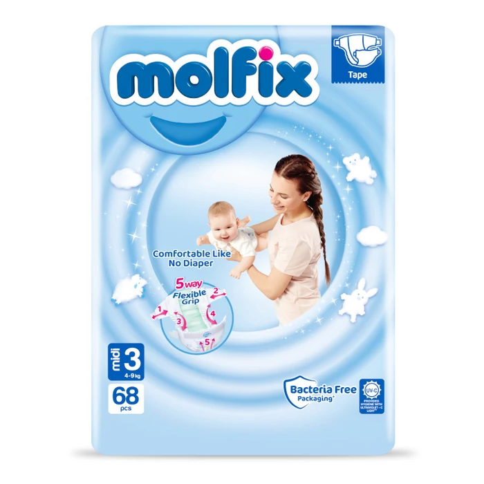 Molfix pelenka Jumbo (3-as) 4 - 9 kg