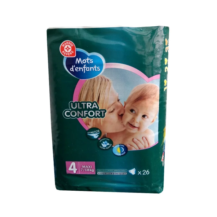 Ontex Mots d'enfants pelenka (4-es) 7 - 18 kg