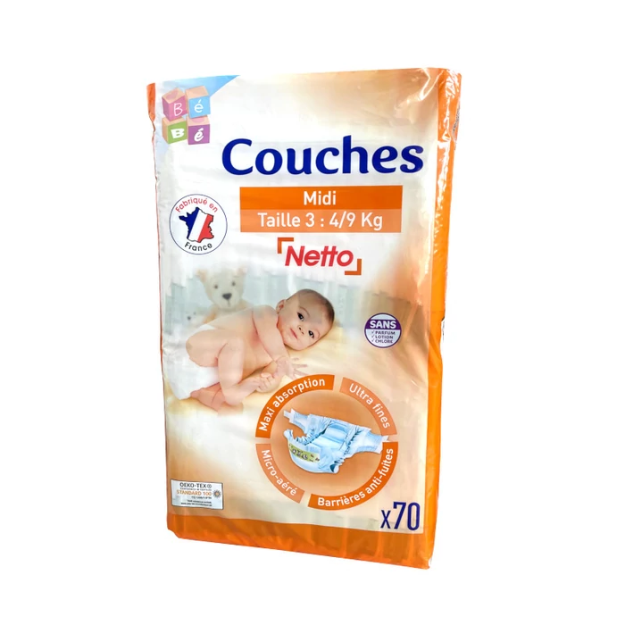Netto pelenka Pommette típusú (5-ös) 4 - 10 kg