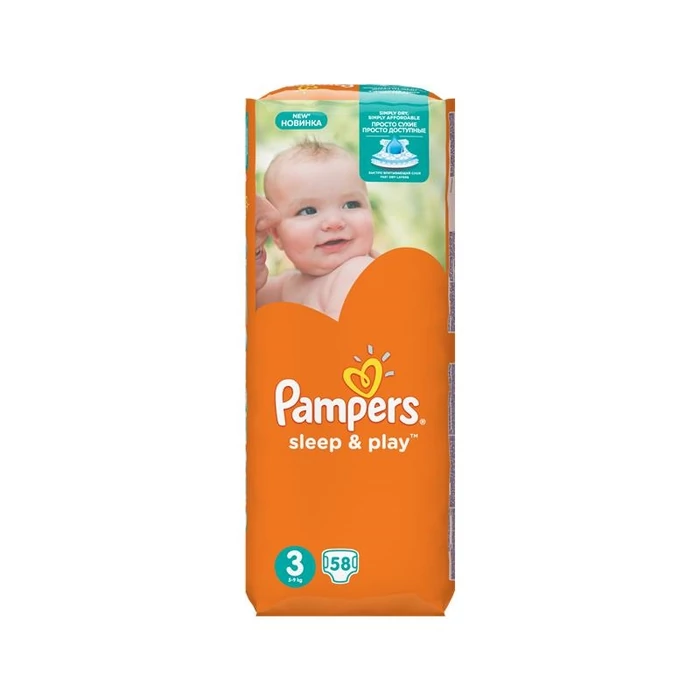 Pampers Sleep&Play pelenka (3-as) 4 - 9 kg