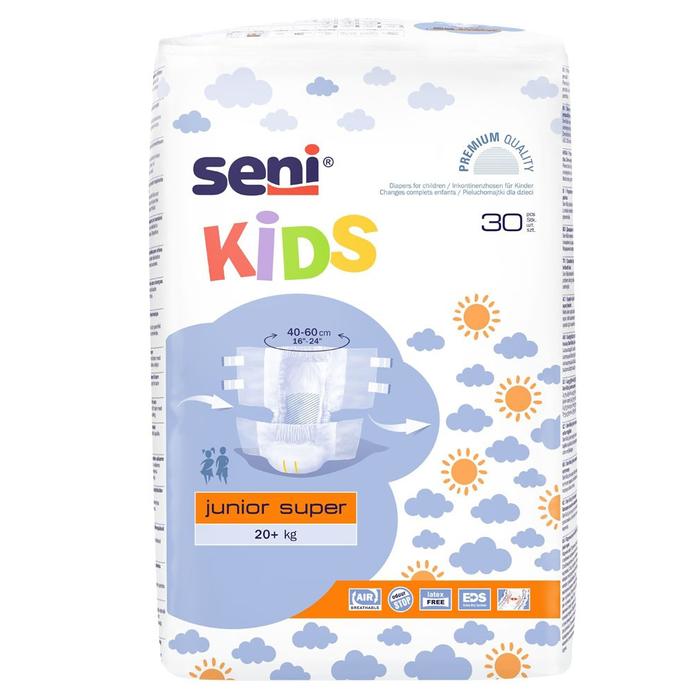 Seni Kids Felnőttpelenka Junior Super (méret: XXS) Légáteresztő 40 - 60 cm