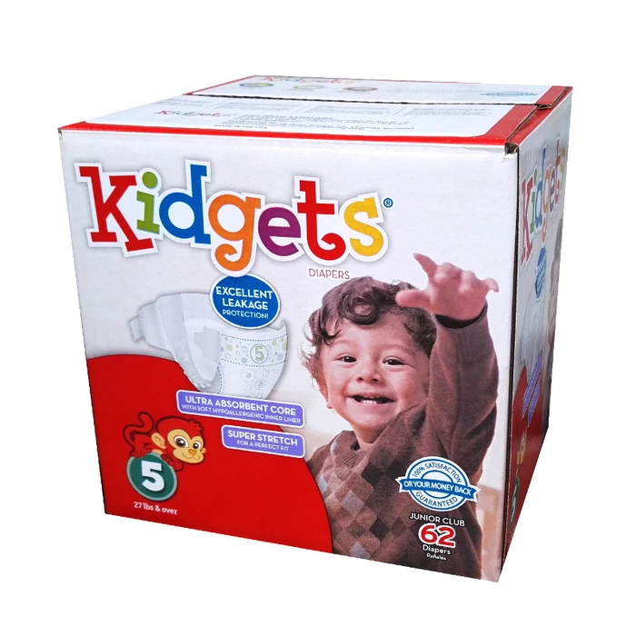 USA prémium pelenka Kidgets (5-ös) 12 - 25 kg