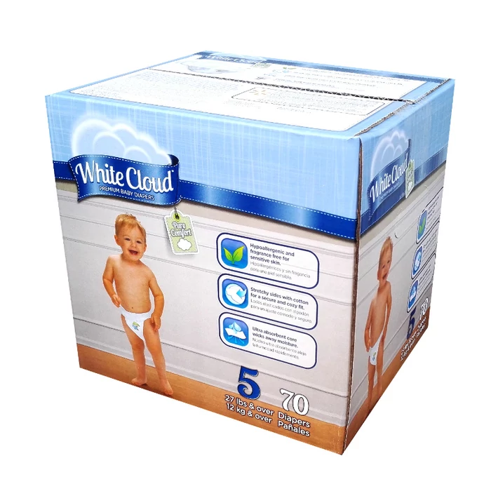 USA prémium pelenka WhiteCloud (5-ös) 12 - 25 kg