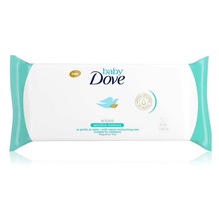 Dove Baby Popsitörlő illatmentes sensitive