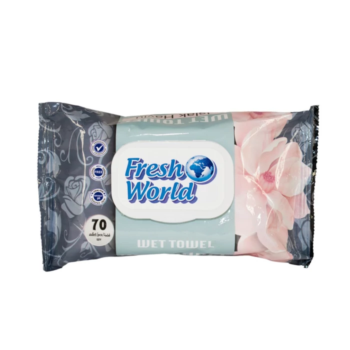 Fresh World Popsitörlő Virágillatú kupakos