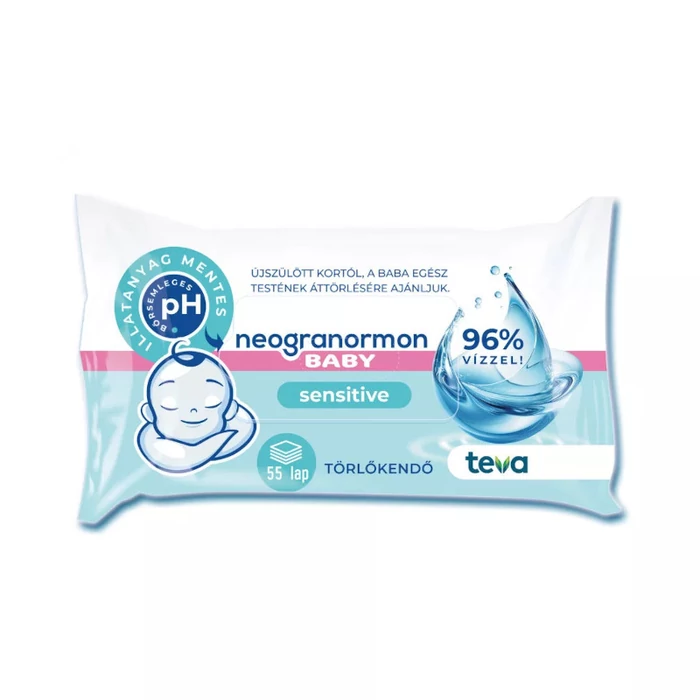 Neogranormon Popsitörlő illatmentes sensitive