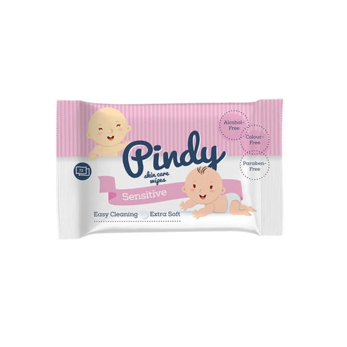 Pindy Popsitörlő Skin Care, Csomagolás sérült! sensitve