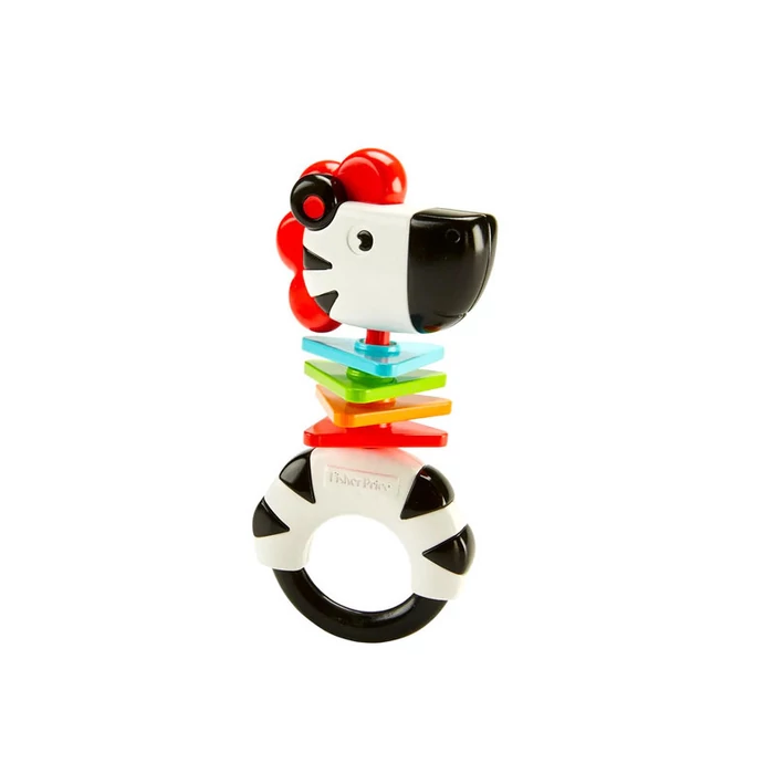 Fisher Price Tanuló játék Esőerdős csörgők - Zebra