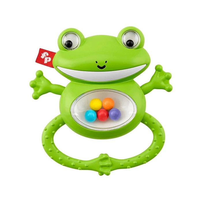 Fisher Price Tanuló játék Szafaris csörgő - Béka